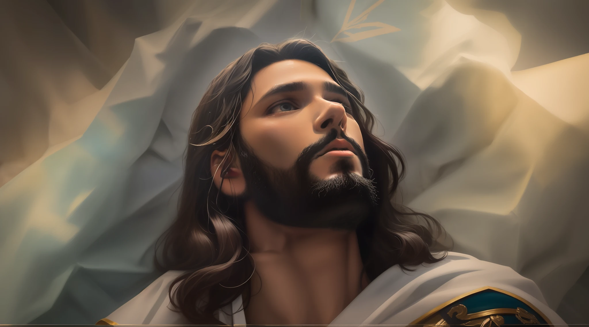 Desenho de Jesus - Jesus por Greg Vandervelig, Retrato de Jesus Cristo, Jesus Cristo, rosto de Jesus, ✏️🎨, jesus of nazareth, Jesus Negro, Jesus, Jesus Gigachade, by Hristofor Žefarović, Directed by: Roman Bezpalkiv, Directed by: Giorgio Cavallon, catholic religious art, Rei dos Reis, coroa de espinhos, olhos claros