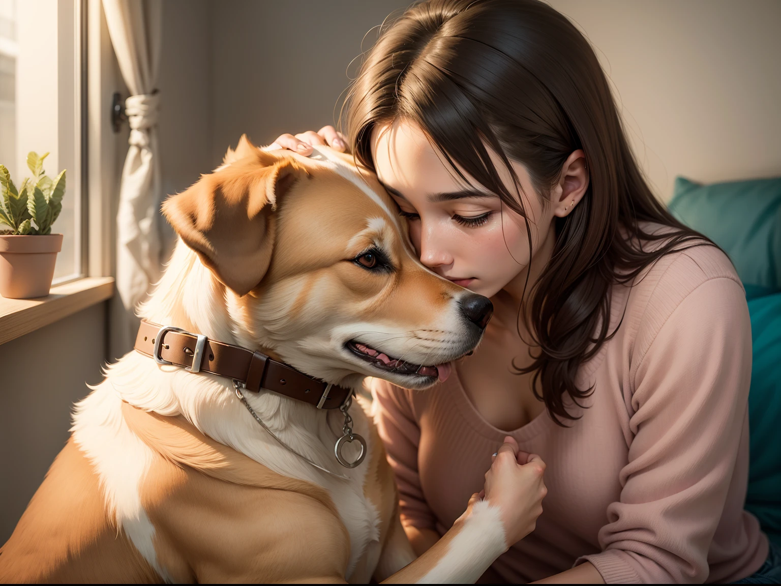 Emotional Connection between dog and person