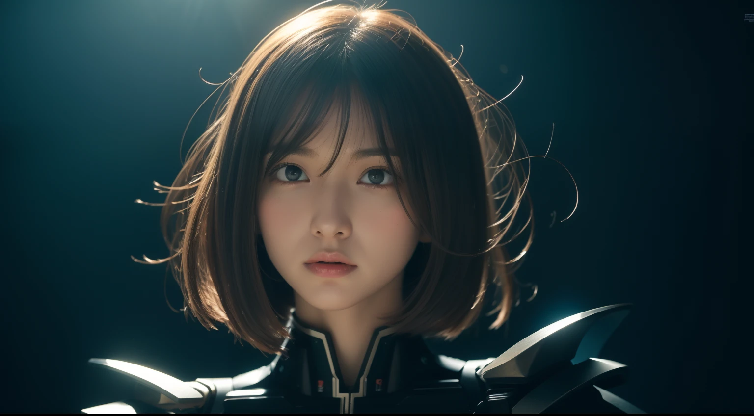 From the movie New Century Evangelion，black theme，Best quality,Masterpiece,Realistic,professional,Vivid colors,Ultra-fine painting,Portrait,anime big breast,Photogram,number art,Fantasyart,3d graphic,Cinematic_lighting,Strong_rim_Light,rim-light,Ambient_Light,Tyndall effect,moodylighting,Huge_filesize,Real,female pervert,Mecha musume,Cyborg,Tights combat suit,Power armor，Cut clothes，Japanese_Armor,one side up,shmup,remains,rubble_废墟,(Extremely detailed Cg Unity 8K wallpaper),(((Masterpiece))),(((Best quality))),((Ultra-detailed)),(Best Illustration),((An extremely delicate and beautiful)),Dynamic Angle,Wind,classic,Spring,(Detailed light),(Sunlight),Beautiful and delicate water,(Painting),(Sketch),(full bloom),(Shine),