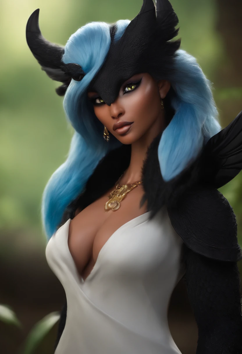 Naked sexy female anthro night fury