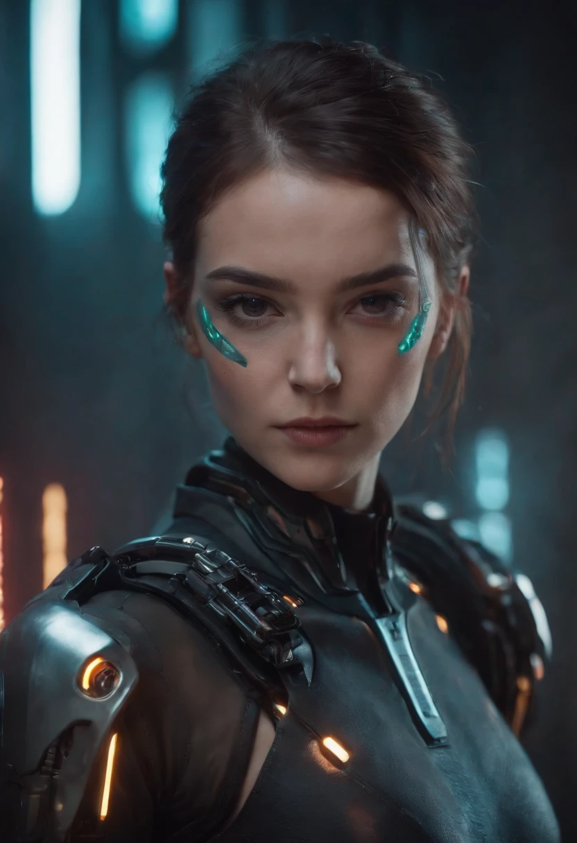 a gir Cyberpunk, 8k, ultra realistic, ultra detailed