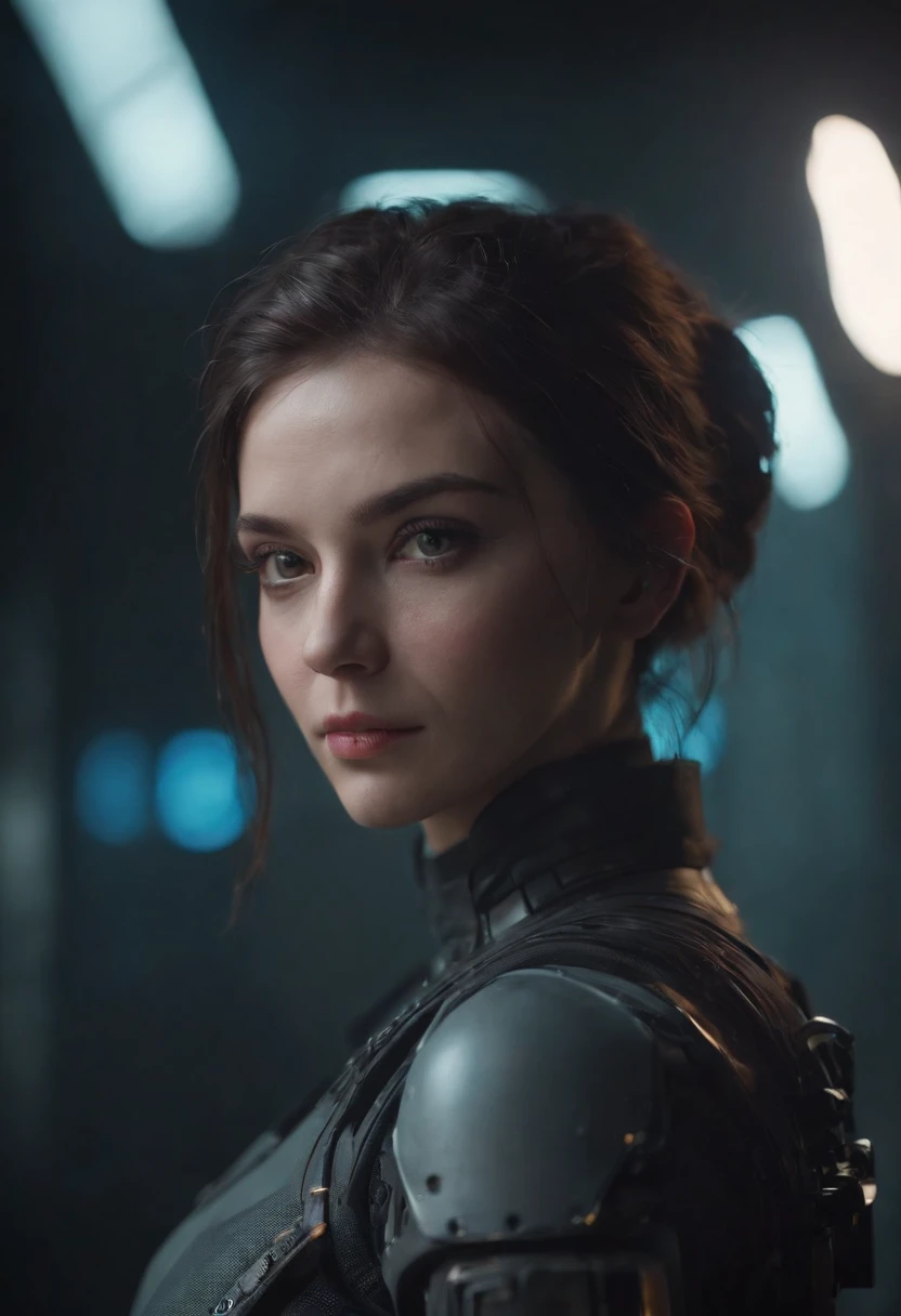 a gir Cyberpunk, 8k, ultra realistic, ultra detailed