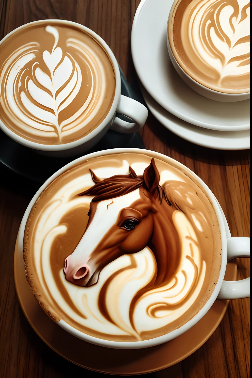 Horse Latte Art --auto