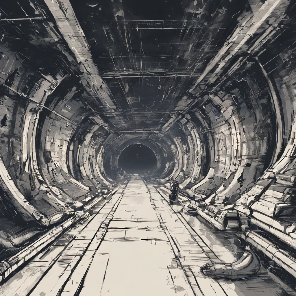 Dark environment,Hide-and-seek space,underground tunnel,iintricate,Lots of exports