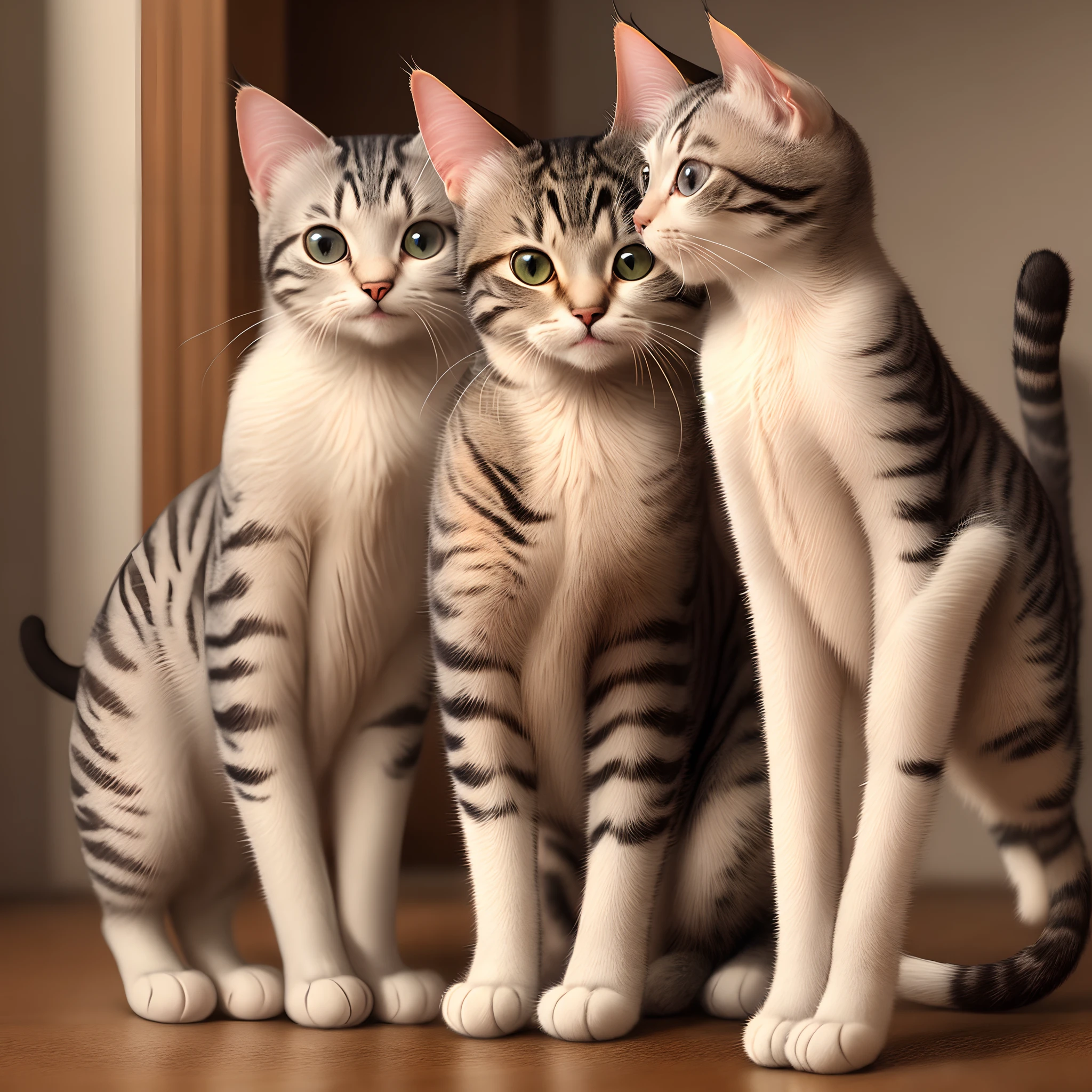 Short Legged Cat Cute Minuet