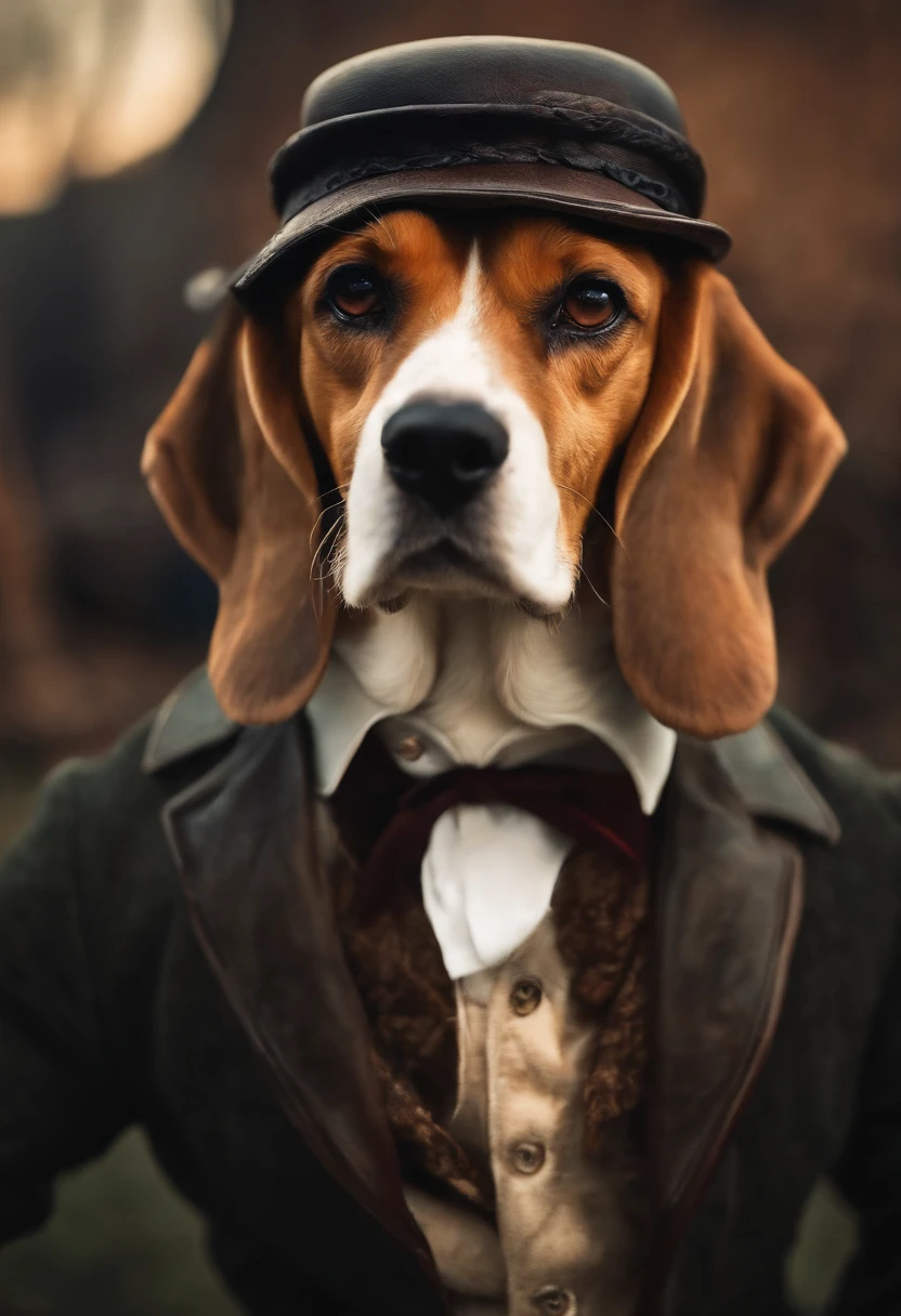 Beagle, hero of the series "Peaky Blinders"