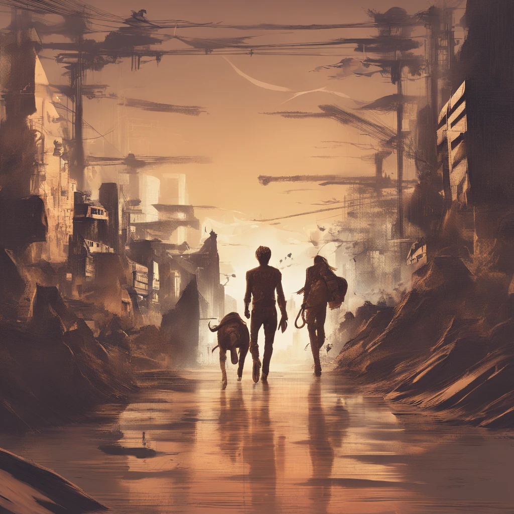 People who run away,on back