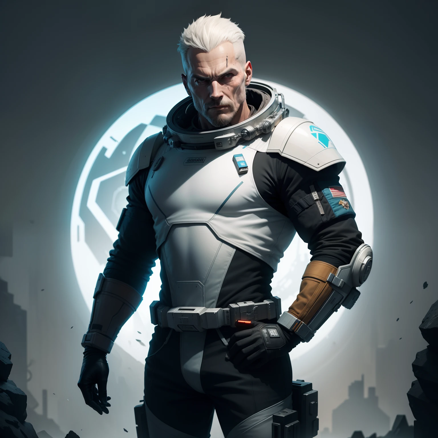 Sci-fi, slavic, without space suit, brutal, less colours