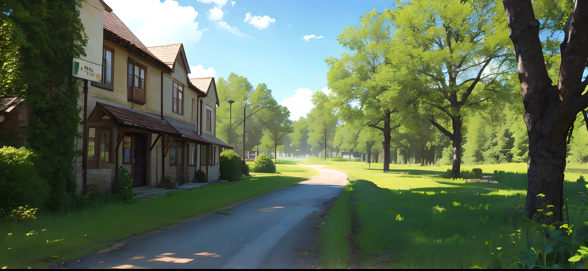 Robin Hood Village in the Forest 3D 4K