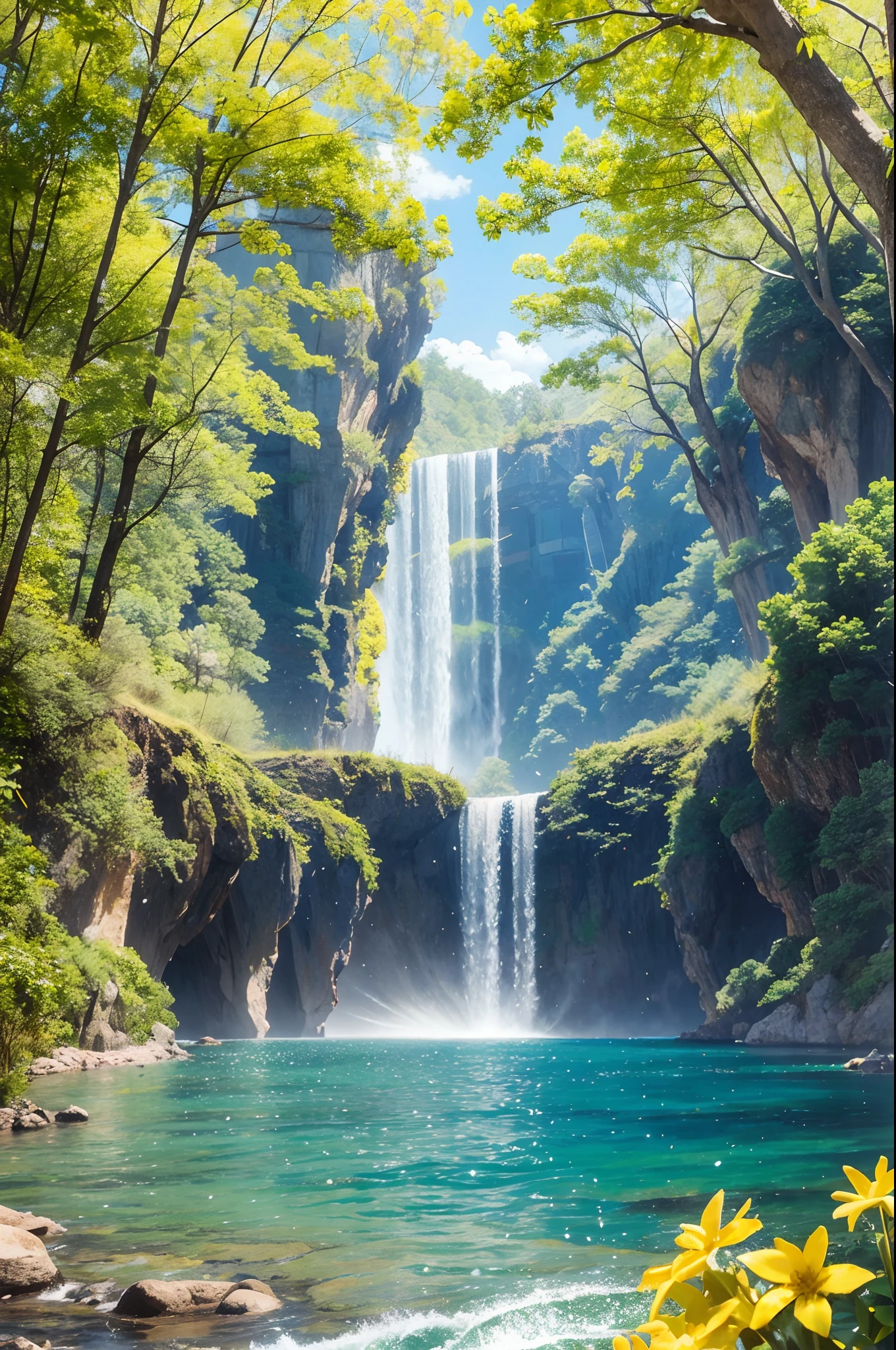 magical nature beauty weather sunshine realistic ar --auto --s2