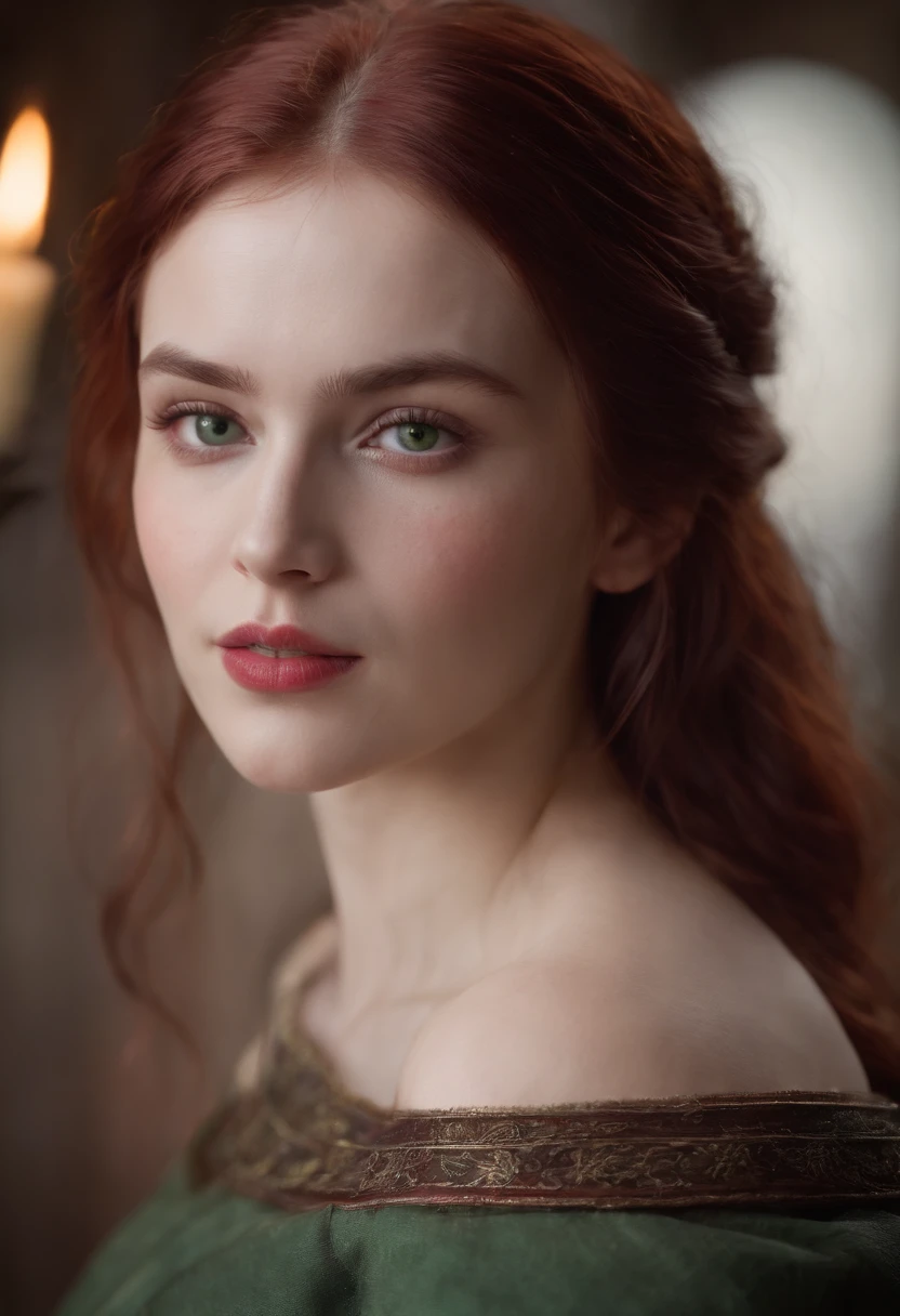 (melhor qualidade,4k,8k,alto,master part:1.2),ultra-detalhado,(Realistic,fotorrealista,photo-realistic:1.37),Barbara Gordon, Jovem mulher de 19 anos l, Cabelos ruivos bonitos, vestindo uniforme policial,olhos castanhos penetrantes, Beleza Suprema, Gotham City Setting, postura forte e confiante, Determined expression,vivid colors,foco nítido,pintura detalhista,professional lighting,Estilo Retrato, dramatic lighting,Bokeh