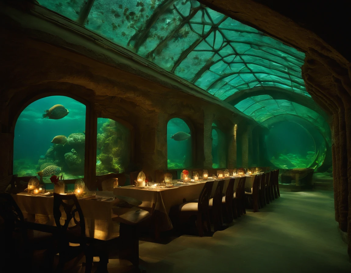 /imagine prompt: An enchanting underwater city inhabited by sea turtles, the museum made of ancient coral structures with sea anemones as decorative elements, soft bioluminescent lighting creating an ethereal ambiance, Photography, DSLR camera with macro lens, --ar 16:9 --v 5