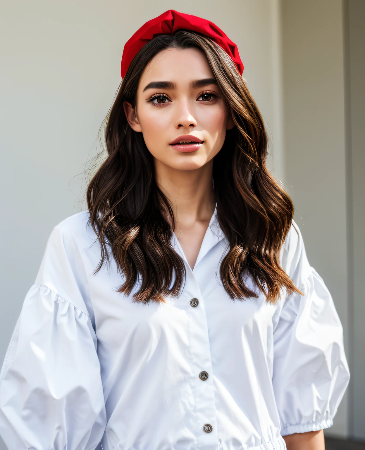 wearing diferent outfit, 4k super realistic