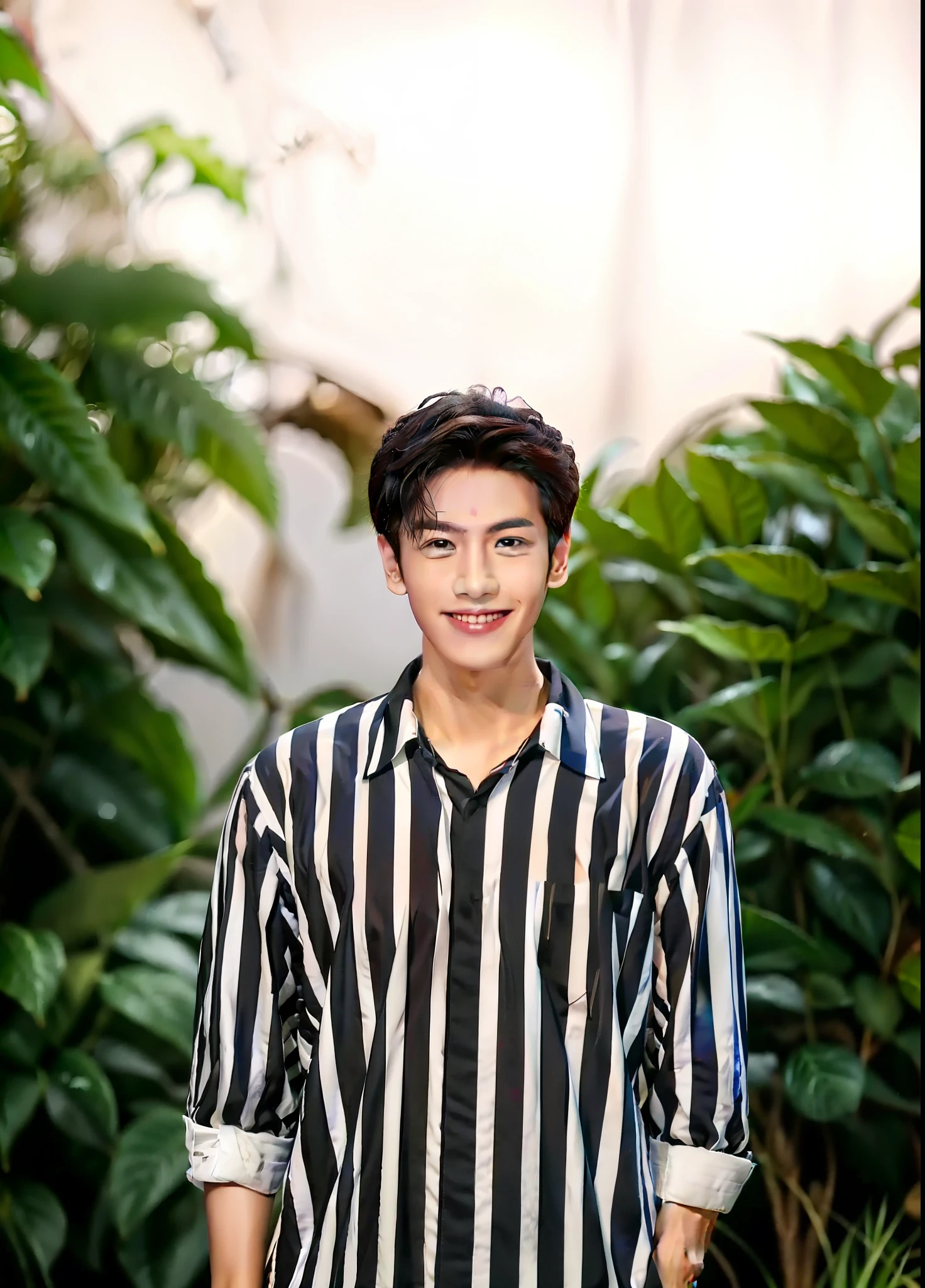 best quality, master piece
1boy, upper_body,  smile
