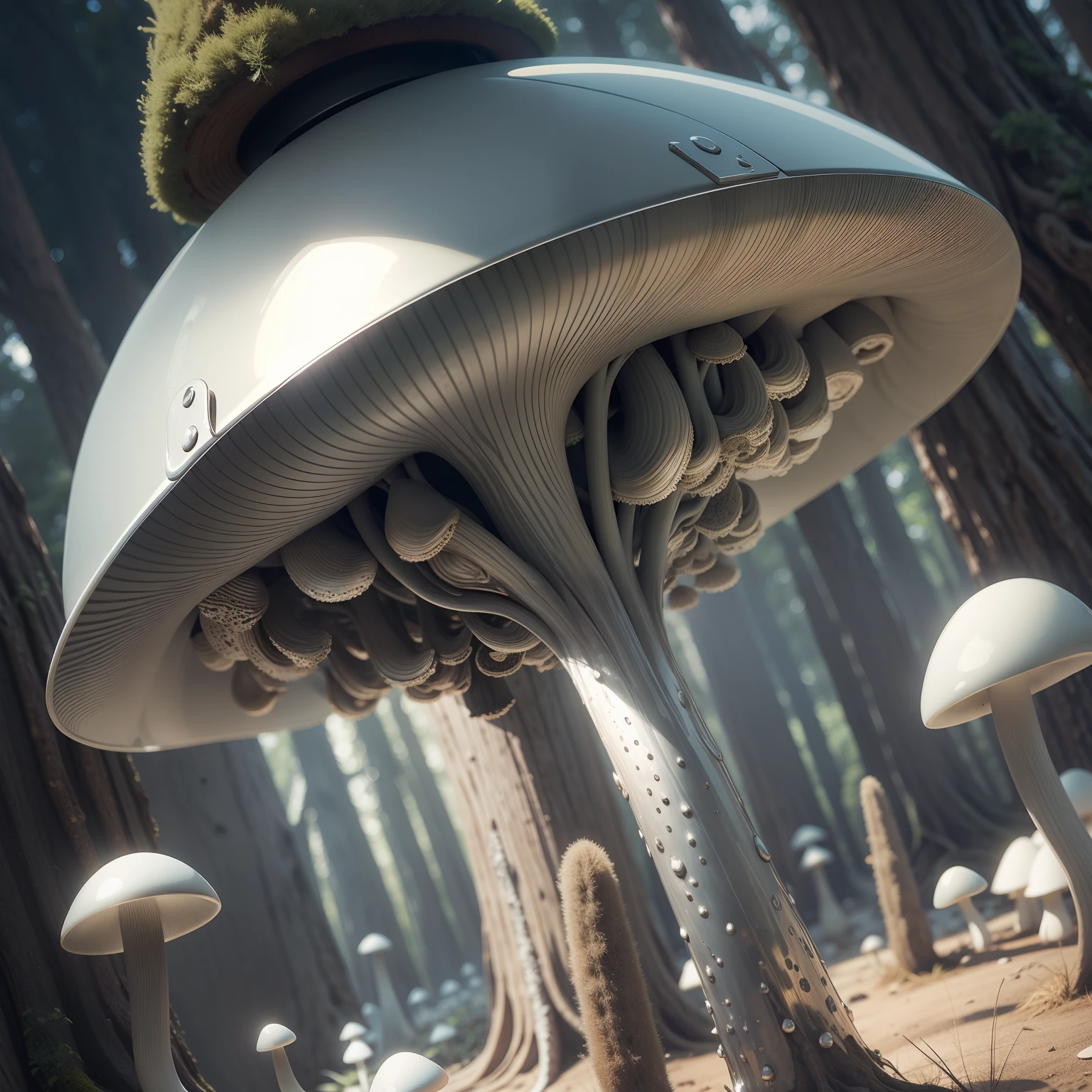 Silver mushroom