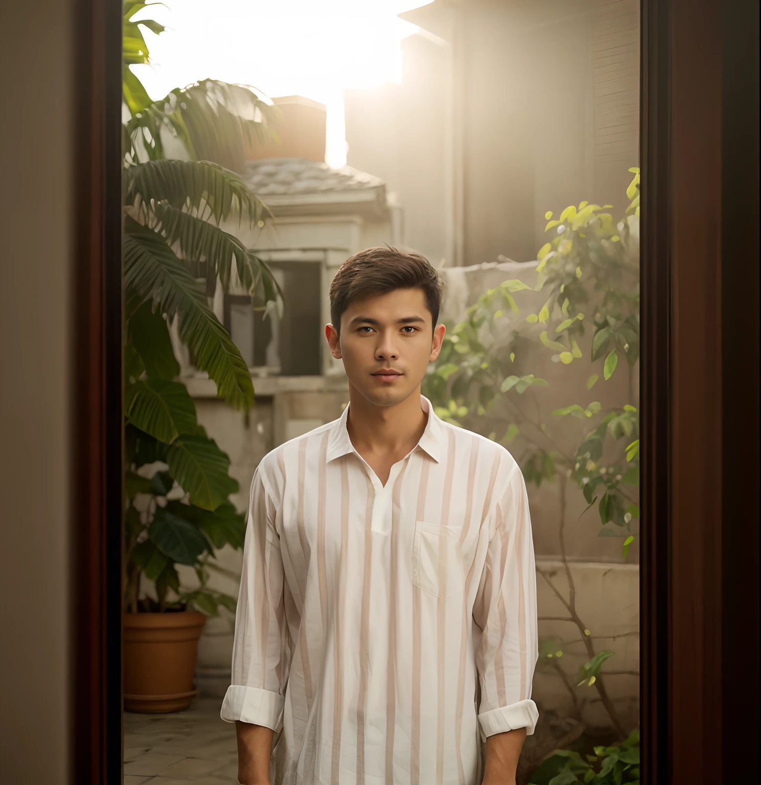 1man,
a 30 y.o muscular male wearing long-sleeve white shirt and tie, drinking coffee,
soft lighting,
masterpiece, best quality, 8k uhd, dslr, film grain, Fujifilm XT3 photorealistic painting art by midjourney and greg rutkowski