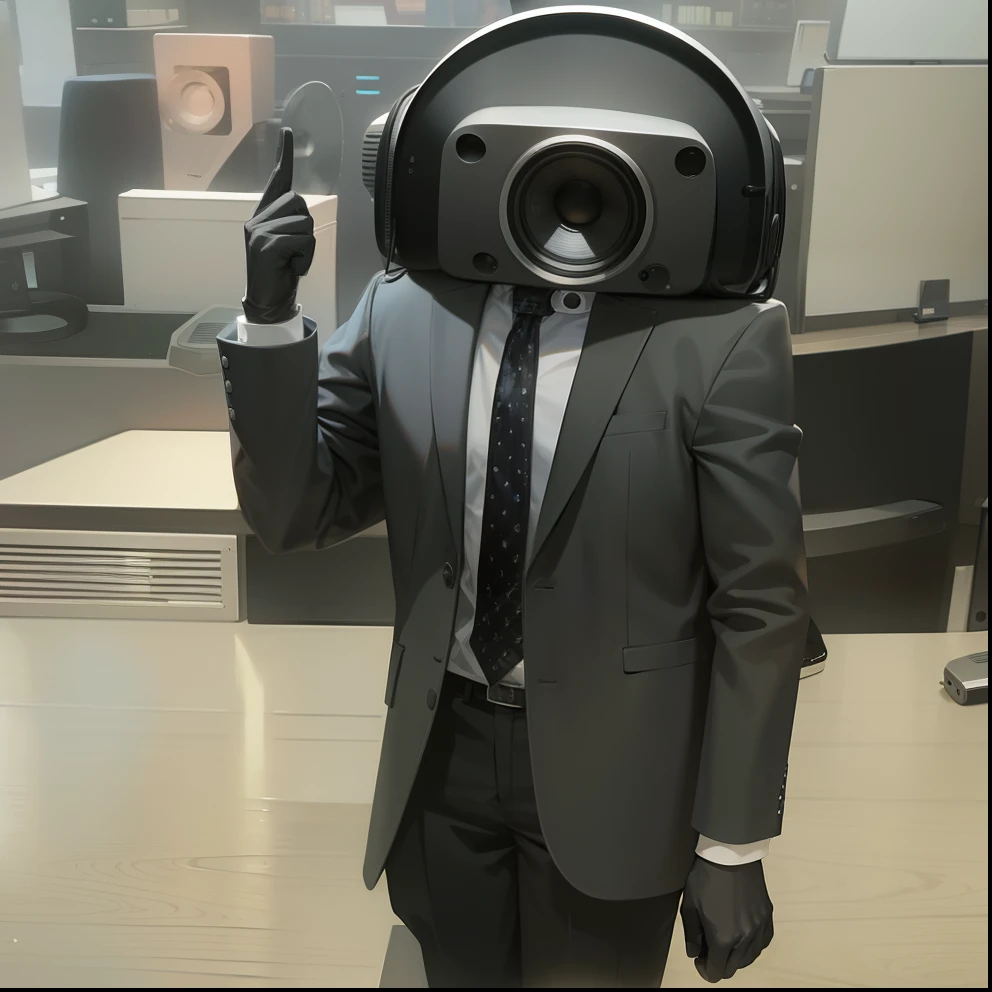 speakerman, not human