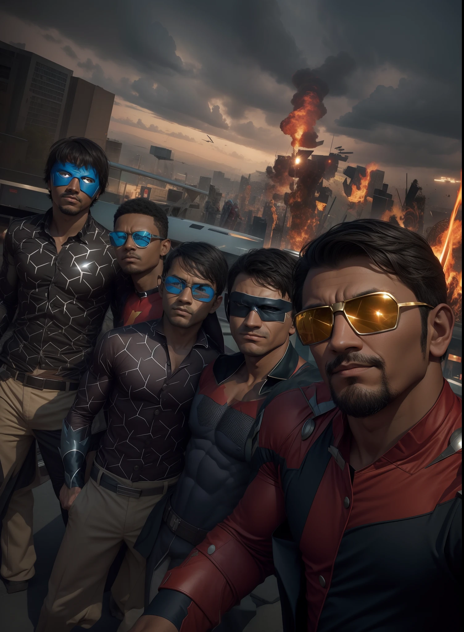 Change this mans background, change this mans outfit, super heros,normal day , photography