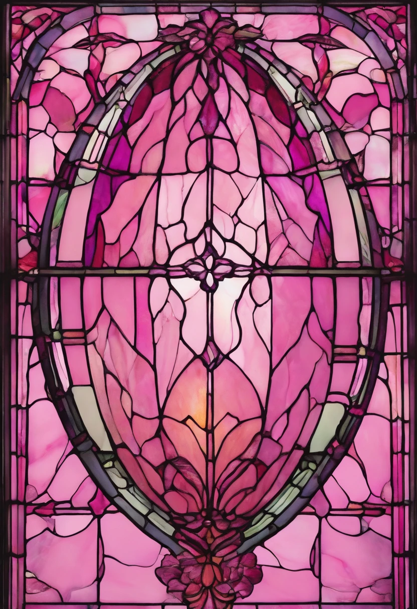 A pink egg