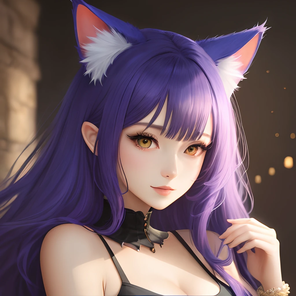 Cat-eared lady