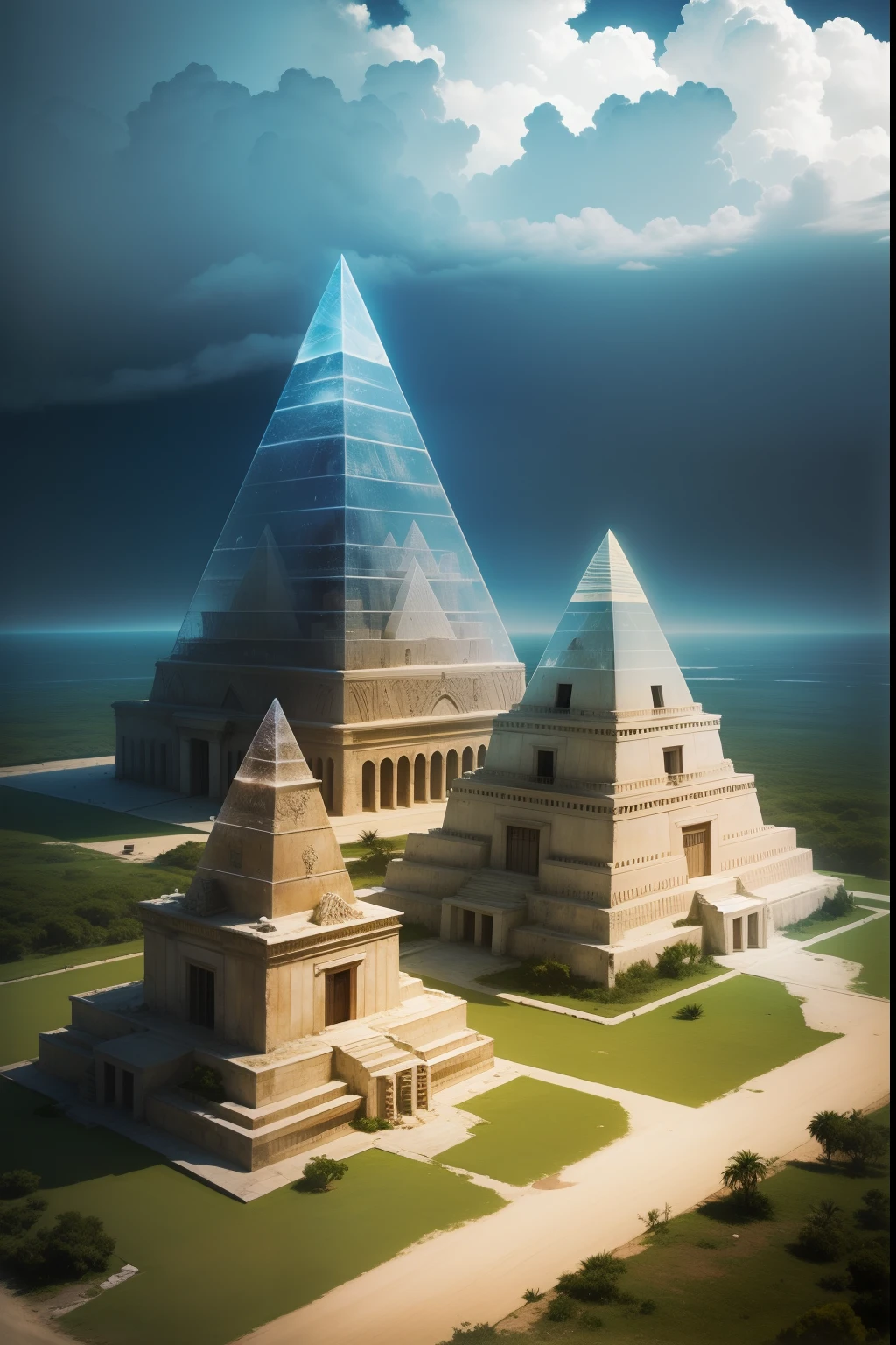 Crystal Pyramids of Cuba