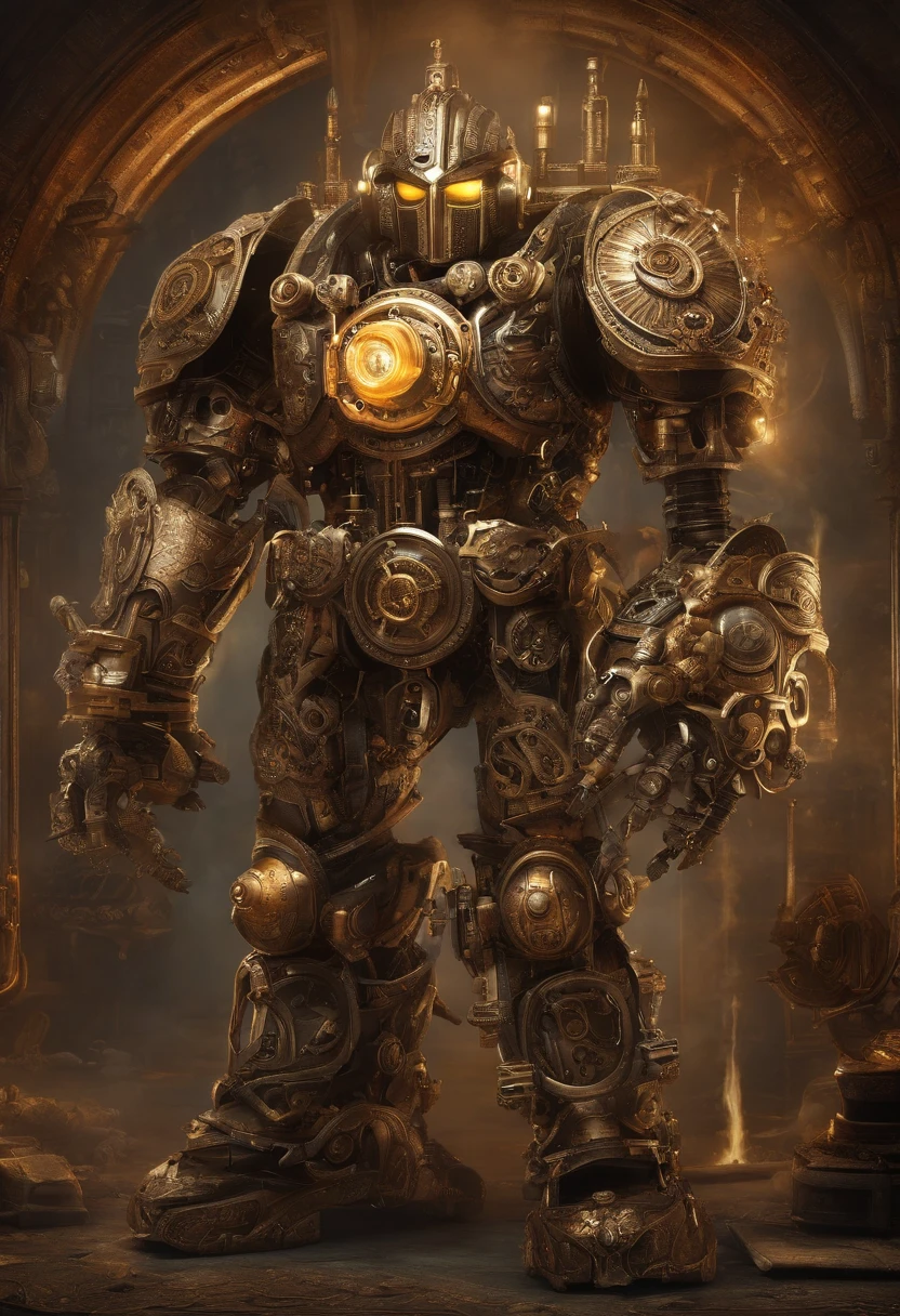 Goku samurai steampunk mecha
(best quality,4k,8k,highres,masterpiece:1.2),ultra-detailed,(realistic,photorealistic,photo-realistic:1.37),HDR,UHD,studio lighting,ultra-fine painting,sharp focus,physically-based rendering,extreme detail description,professional,vivid colors,bokeh,samurai armor,giant mecha,steampunk weapons,muscular physique,battle-ready stance,glowing aura,dynamic action scene,dramatic lighting,mechanical gears,futuristic technology,ornate designs,metallic texture,fierce expression,fiery energy blasts,floating debris,dystopian cityscape,lush greenery,sparks and smoke,ancient symbols,wispy clouds,peaceful and chaotic coexistence,intricate mechanical parts,pale moonlight,gleaming sword,cybernetic enhancements