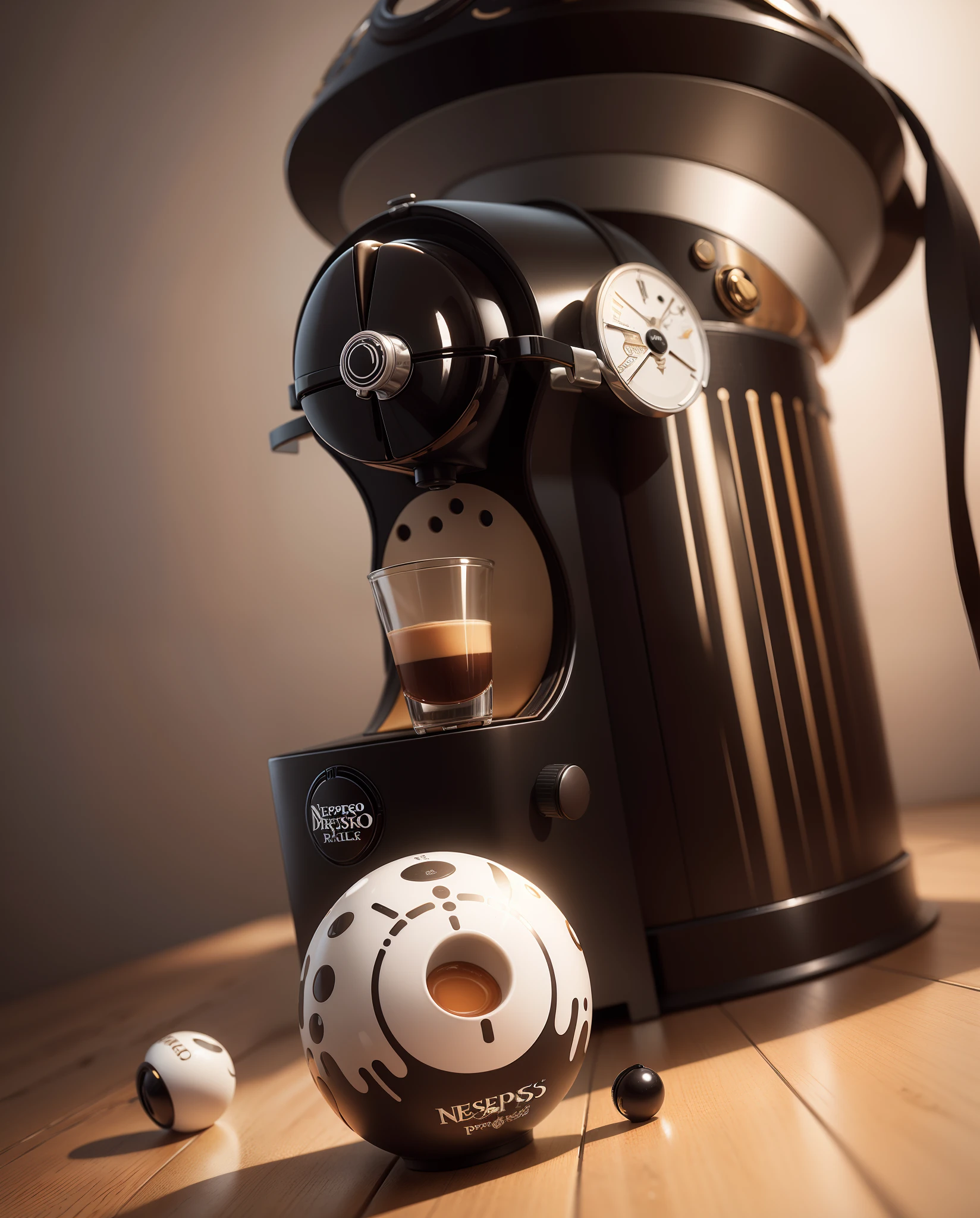 Nespresso capsule inspired in Salvador Dali Cloxls