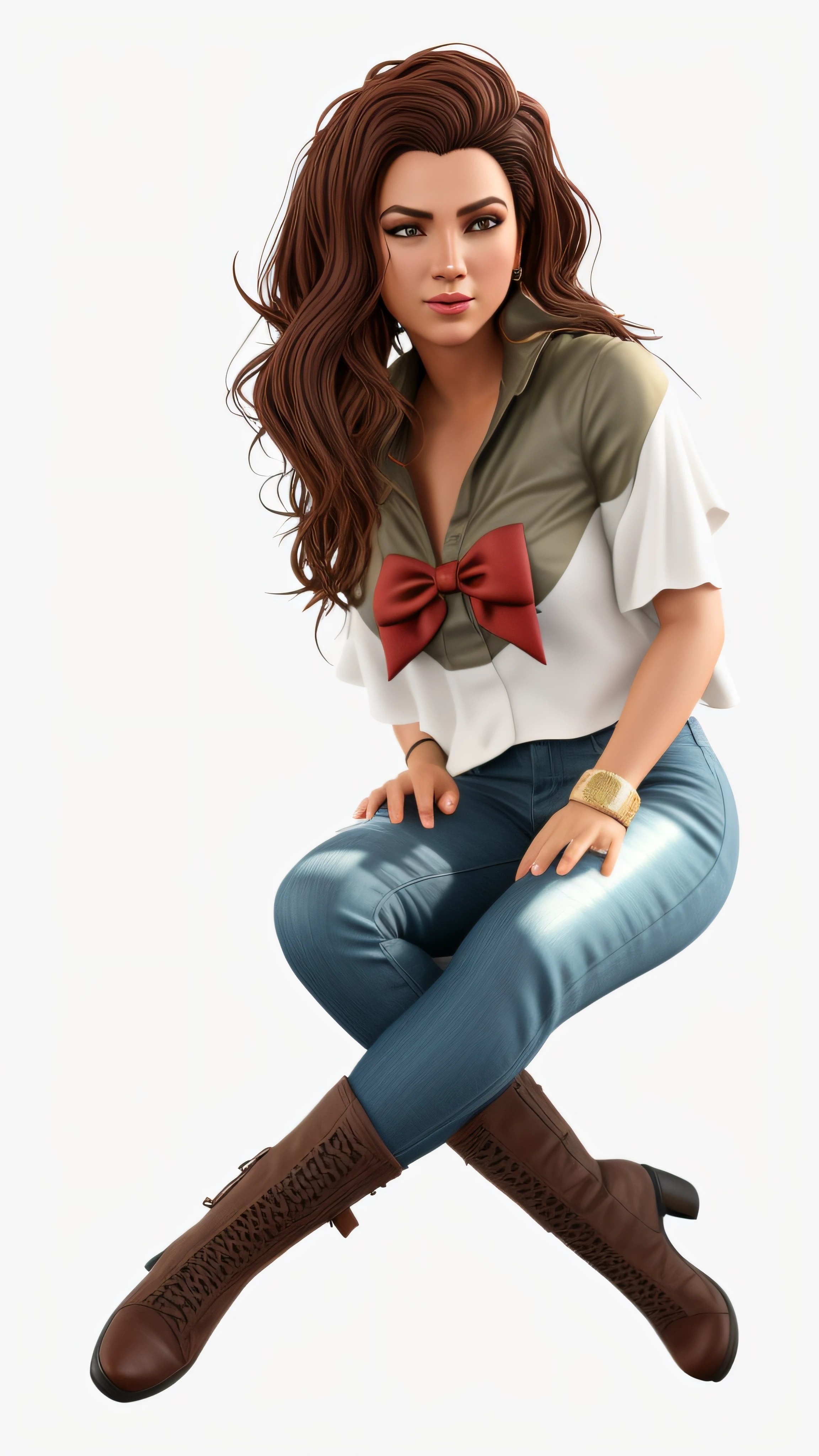 caricatura caricatura render 3D, Recursos extremamente exagerados, altamente detalhado, Arnold render, Arte de Zbrush por Gabriel Soares, instagram, art-station, 8k, cinemactic.
