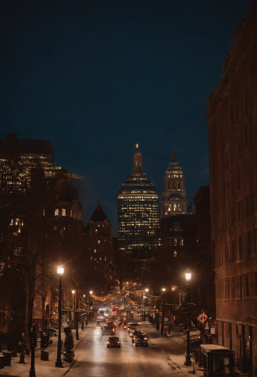 vista da cidade de boston