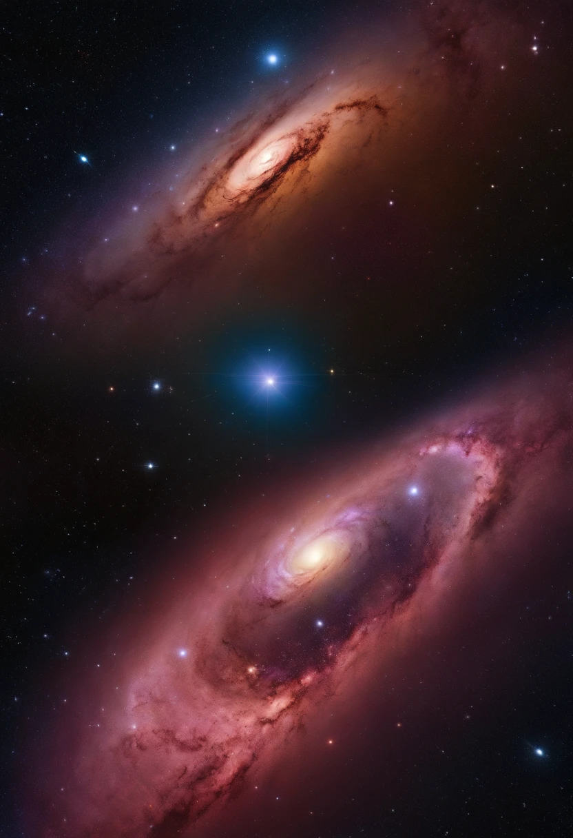 Images of galactic space