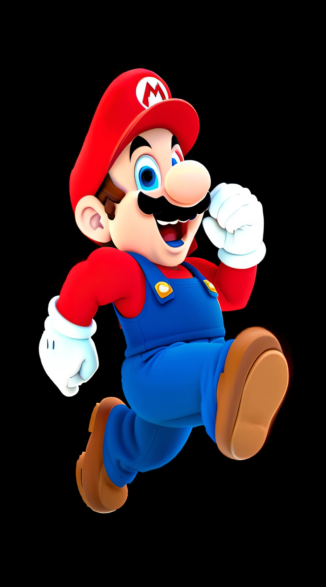 Cartoon image of Mario running with arms raised, Super Mario, Mario taps, fan artwork of mario, mario, inspired by Mario Dubsky, super mario portrait, portrait of super mario, "Mario" theme, Super Mario theme, mario as a real person, super Mario bros, mario in real life, portrait of mario, inspired by Mario Comensoli