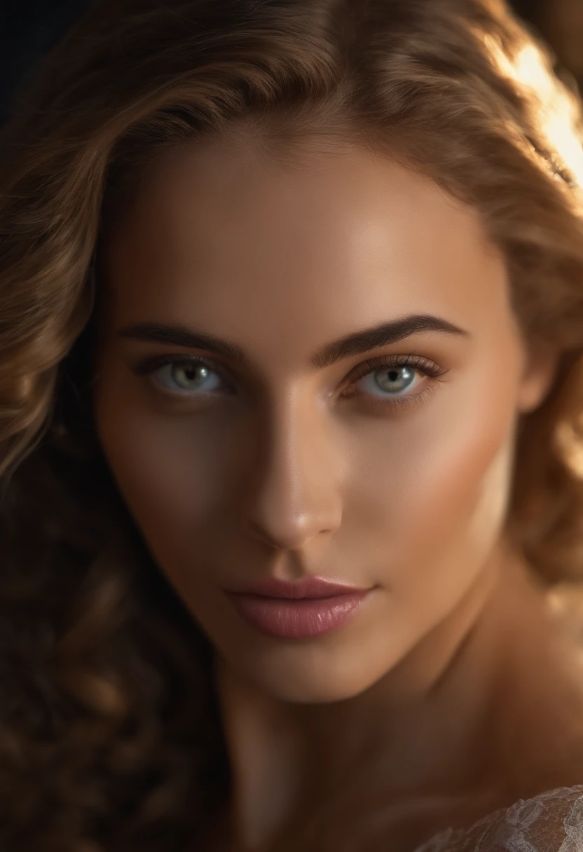(SFW), master part, best quality, Alturas 64k, arte profissional, obras de arte famosas, limpo, Cinematic lighting, Olhos bonitos + detalhe, cabelo bonito + detalhe, (corpo feminino jovem bonito:1.4), (seios pequenos bonitos), lactation, Feliz:1.3, sorrir:1.3, Sexy olhando para o espectador, lips sexy, cabelos flutuantes,Anosillus ii, ((TFG1:1.5)), dentro, porta, por aberto, de cima