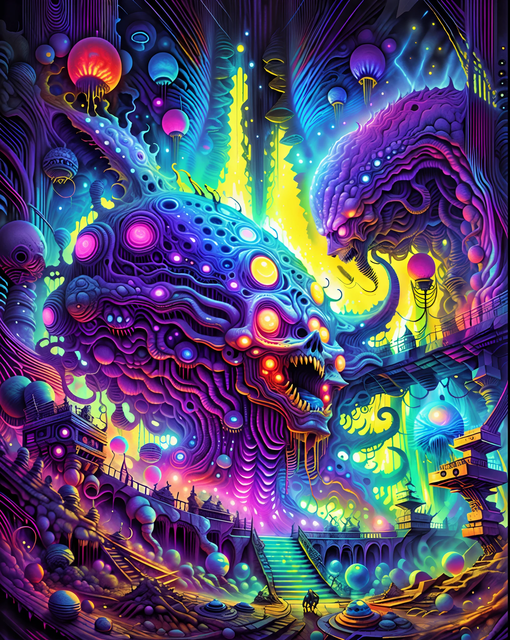 DJ DJ, obra prima, beautiful psychedelic entropy PsyAI
