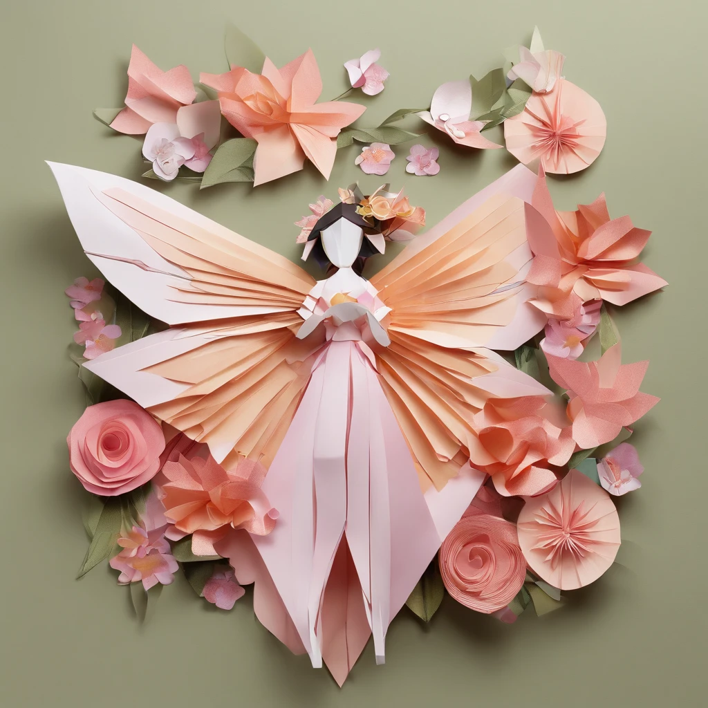 Picture of a fairy with a rose in her hand,Transparent and lightweight wings like cicada wings,Oiltea skin,Classic garden in ballot style,Aerial view,Concept art,skyporn,Study of the Flower Fairy, fairy aesthetics, space flower fairy, faerie, portrait of fairy, portrait of fairy, smiling as a queen of fairies, queen of the fairies, beautiful fairies, the non-binary deity of spring, Fairy queen, elf girl wearing an flower suit, fairylike,Peach Blossom, cherry blossom, orchids, hyacinth, Plum Blossom, Rose