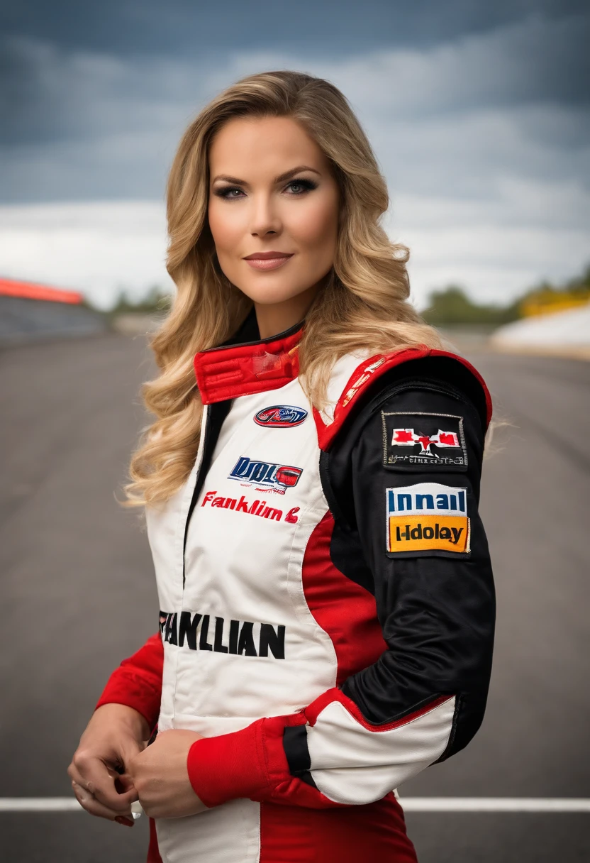 Woman with auto racing uniform, Tessgarman, head shoot, Bob, Retrato de Maci Holloway, Anna, Adi Meyers, foto ainda, ( ( Emma Lindstrom ) ), garota, idade 2 0, Kailee Mandel, retrato", Foto de perfil, foto do cartaz, foto de marketing, Alexis Franklin, Ryan Kiera Armstrong, cabrito