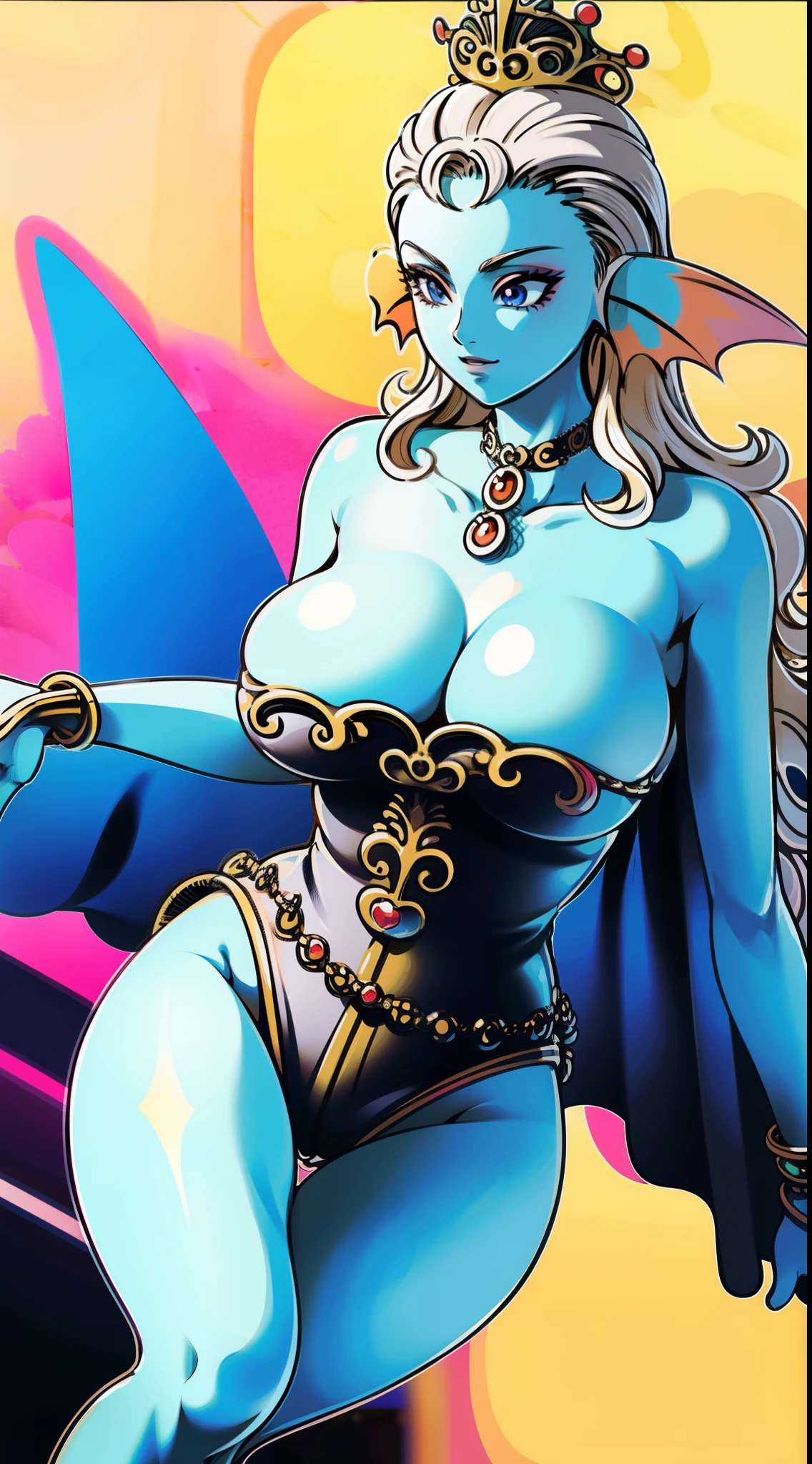 8K,high quality,anime,married woman,beautiful,clean,bright,highlights in eyes,sexy,super big tits,oversized boobs,erotic,well drawn,nude,beautiful line drawing. Blue skin, well drawn ears, blue and orange gradient fins, blue nipples, blue nude, depicted from head to waist, nothing on, nude, nude, nude, nude, nude, nude, nude, nude, nude, nude, nude, nude. Legs up, legs spread, crotch showing, pussy showing, crotch spread, dark facial makeup, royal background, crotch spread, crotch spreading, crotch spreading, crotch spreading, crotch spreading, crotch spreading, , spreading crotch, spreading crotch, spreading crotch, spreading crotch, spreading crotch, spreading crotch, spreading crotch, spreading crotch,