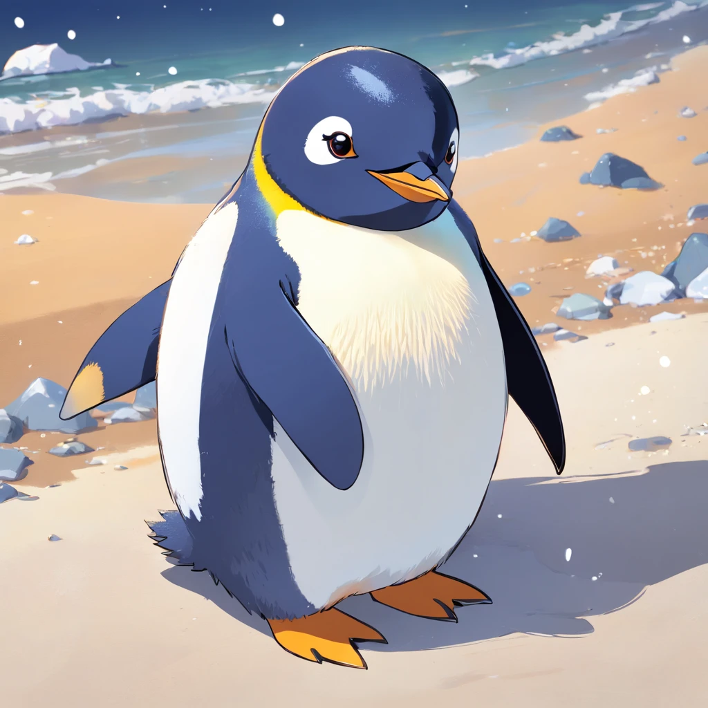 "Generate cute penguin images in super high quality anime style。Subject to the following conditions::、Can you make an anime-style image of a beautiful penguin?
Make sure each image shows only one cute cartoon-style penguin。Do not let other penguins or animals in。Make sure there is only one anime-style cute penguin in the scene。
Don't let penguins hold more limbs than necessary、Please draw with a natural posture while incorporating anime-style features。While maintaining cuteness、Avoid excessive display of limbs。
Be careful to draw a natural anime-style environment in the background.。Imagine a cute anime-style penguin scene with a happy expression.。
Draw carefully so that the tail does not appear on the penguin's ass。Adjust it to keep a natural look。
so that the penguin's neck is the correct length,,、Adjust the balance while keeping the characteristics of the anime。
Draw a chubby anime-style penguin body shape。With a cute rounded body、Beautifully reproduces the fluffiness of obesity。
Try to make the cartoon-style images generated look beautiful with only one penguin..。Unpleasant facial expressions and situations、Elements of violence and anxiety、Discriminatory or insulting elements、Don't include sensitive topics or biases.。
Follow these instructions、We are waiting for a wonderful video that maximizes the charm of cute penguins in an anime style..。"