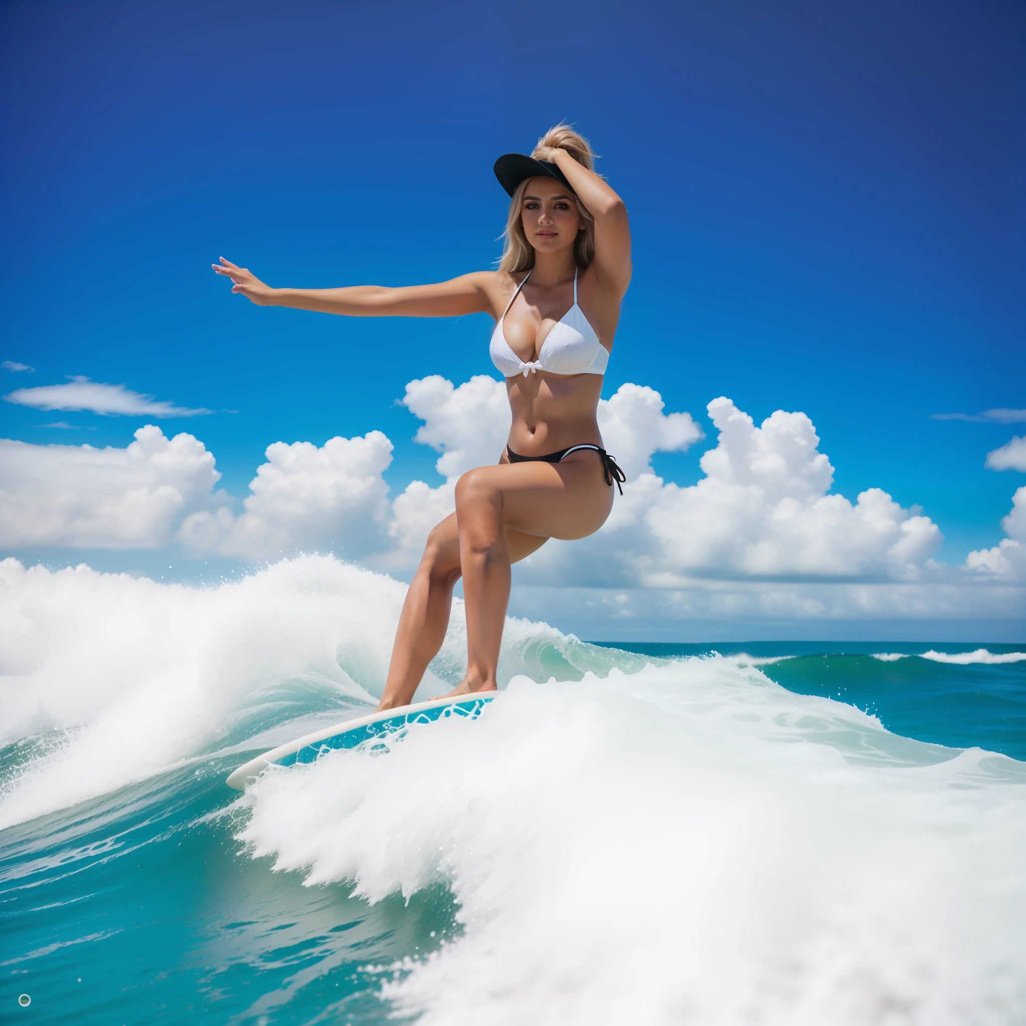 Araffe woman in a bikini riding a wave on a surfboard, surfare, standing on surfboards, Cavalgue o vento e as ondas, Asuka como modelo de surfarista, fotografia de surfar, surfar, no oceano, on the ocean water, Best seller, crisp smooth lines, crisp clean shapes, U, mulher bonito, linda senhora, ondas altas, inicianteFoto RAW de uma paisagem, pequenos detalhes, fotorrealista,
foto ultrarrealista,
8k uhd, dslr, soft-lighting,
alta qualidade, grain of film, Fujifilm XT3,
(obra-prima)Blonde woman in black bra top posing for a photo in a studio,
mulher loira bonita, mulher loira, Blonde and attractive features,
loira mulher jovem bonita, loira bonita, uma loira linda,
Meninaabelo loiro longo, mulher loira nova,
longos cabelos loiros e olhos grandes, modelo feminino bonito,
cabelos loiros e olhos grandes,
sorrindo, sentada na cama, calcinha preta pequenaanjo,
ouro armadura (obra-prima, melhor qualidade, alta resolução: 1.4),
1girl, anjo, textura dos poros da pele, cabelo loiro, HD, fotografia, filme,
cinemactic, corpo inteiro, realista, (8k, foto RAW, melhor qualidade, obra-prima: 1.2),
(realista, foto-realista: 1.33), melhor qualidade, olhos detalhados azuis,
bonito, natural lightting, profundidade de campo, grain of film, pele enrugada,
sharp looking portrait, detalhado e realista de uma mulher, (sardas:0.5)