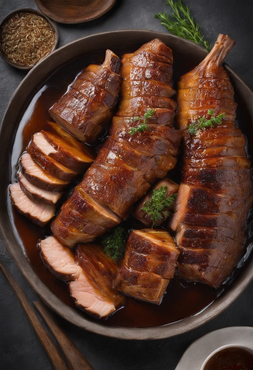Braised pork