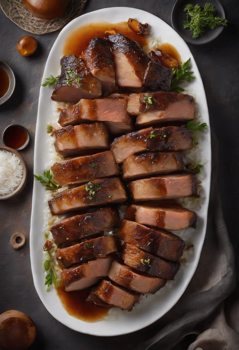 Braised pork