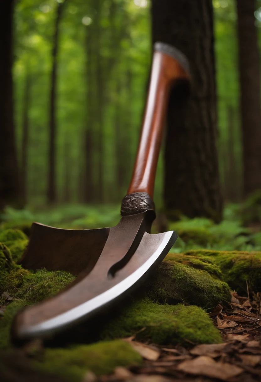 SHARP AX; AX IN THE FOREST; GOOD AX; AX ON THE FLOOR