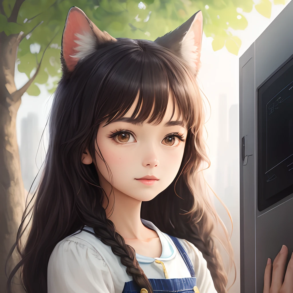 Q version of the animal girl