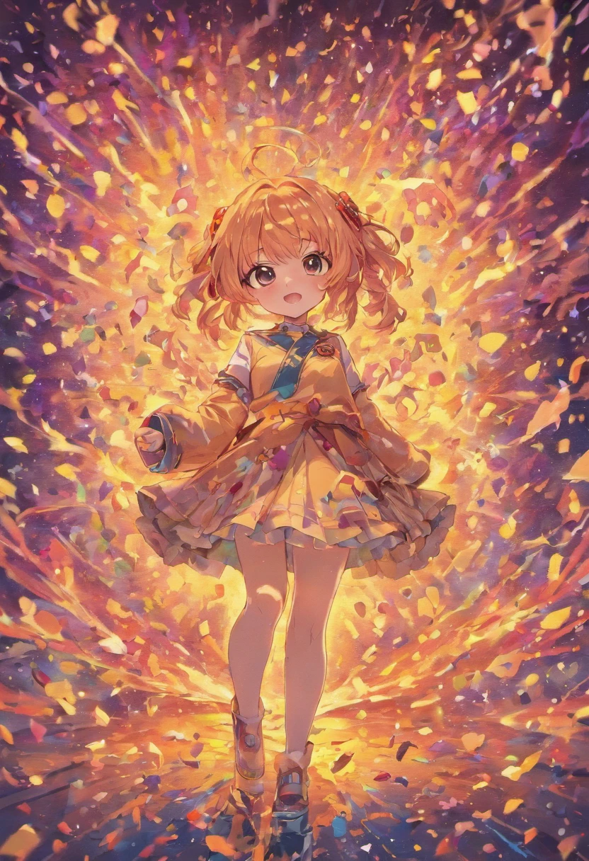 Anime emoticons Q version