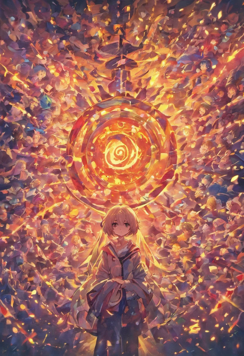 Anime emoticons Q version