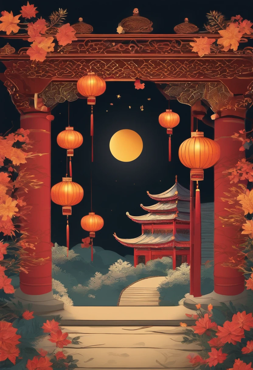 Mid-Autumn Festival greeting card