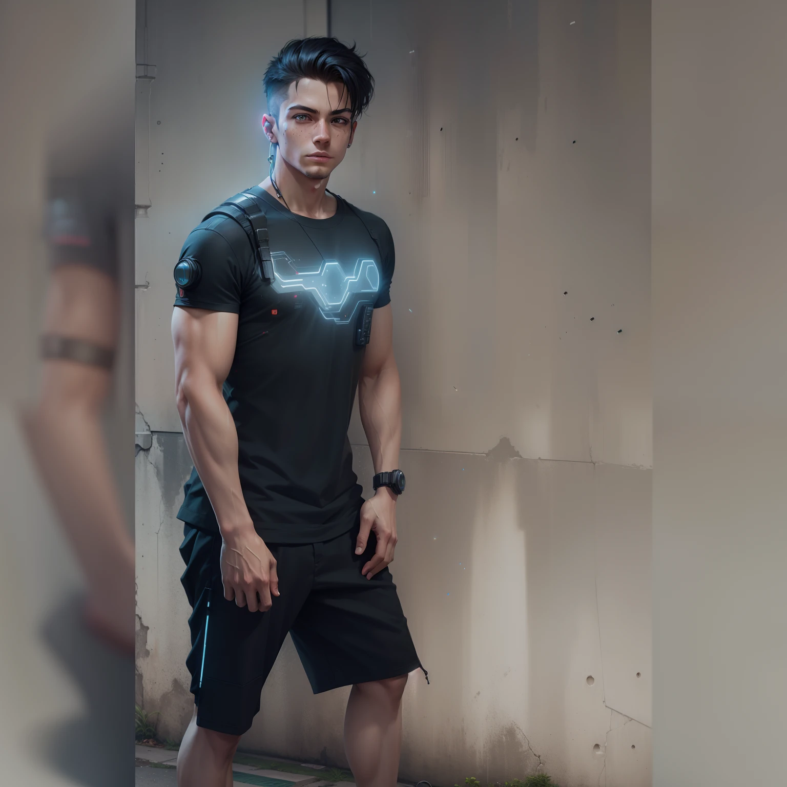 cyberpunk,smartboy,lighting realistic background,8k,v4