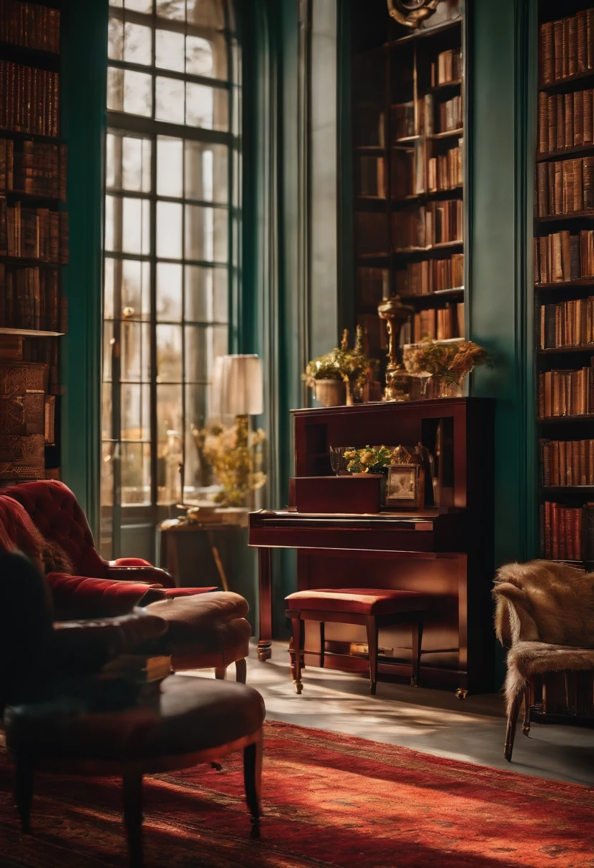Modern literary decoration style