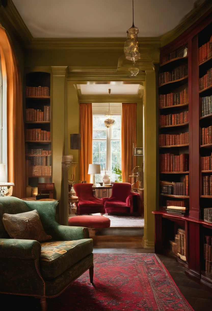 Modern literary decoration style
