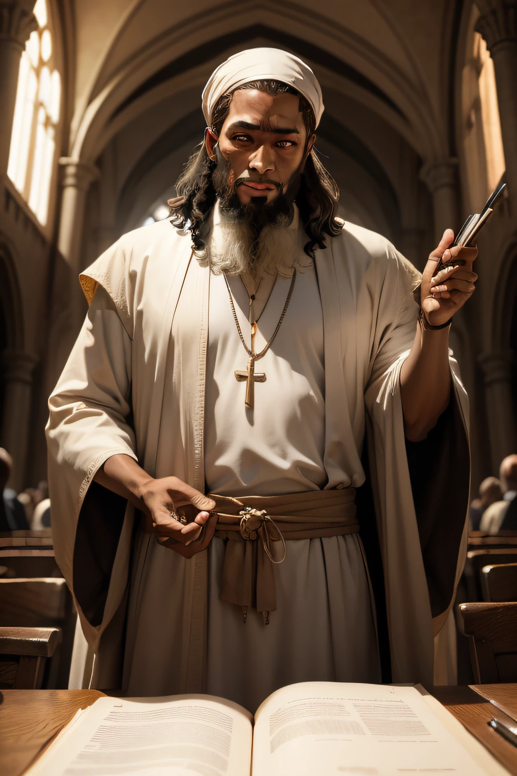 image of Isaiah as a prophet.