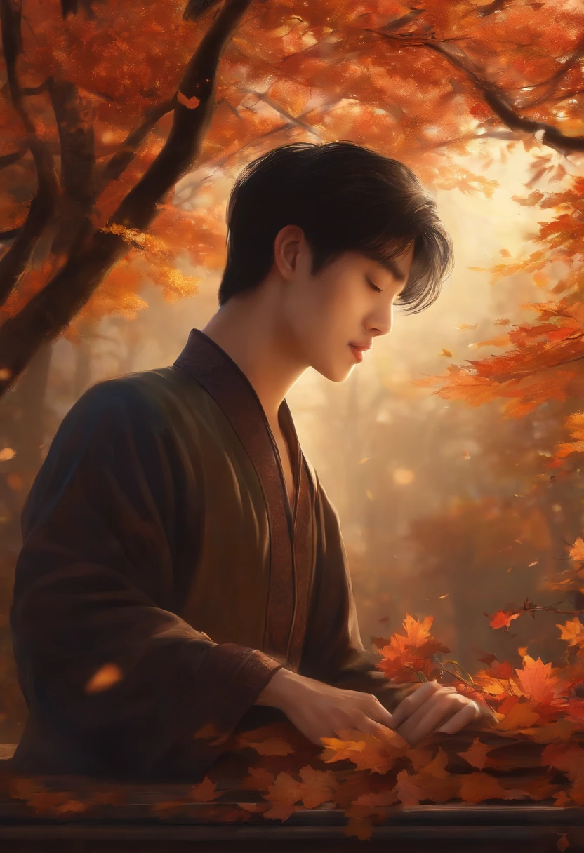 A young man named Weiban loves to sing at night and lives in one's room in the autumn season